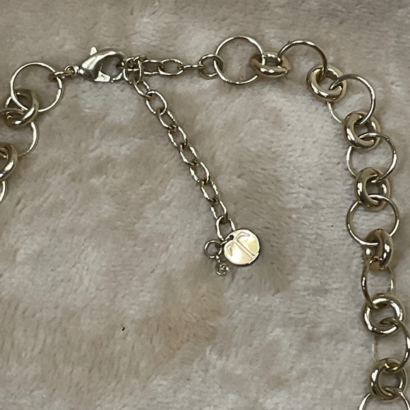 Talbot Blue Rhinestone Statement Necklace - Picture 5 of 5